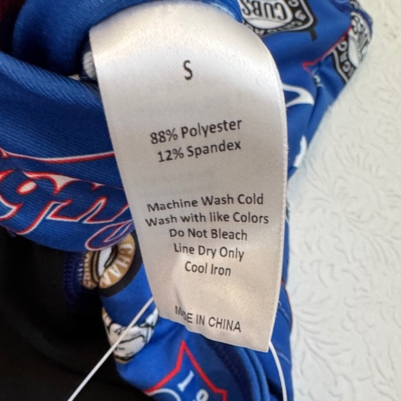 Chicago Cubs Blue and Red Mini Skort - Picture 7 of 9